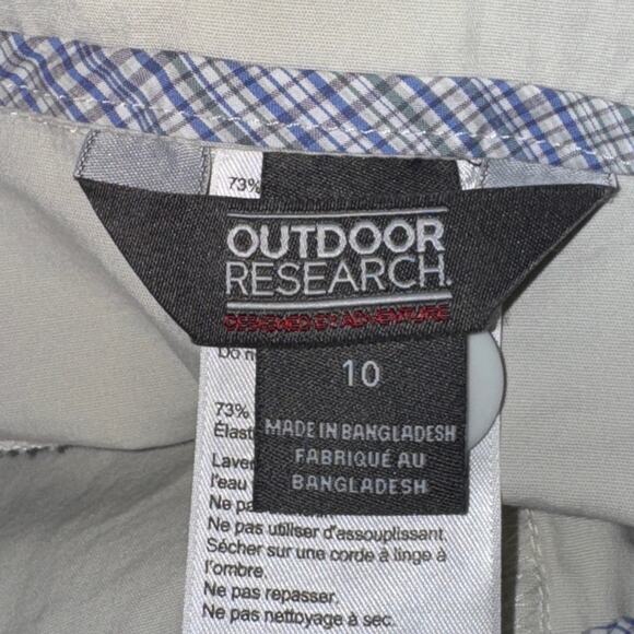 Outdoor Research Wadi Rum Pants Women's Size 10 Light Tan Mid Rise Pockets - Picture 6 of 7